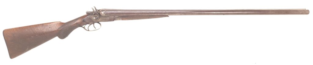 Parker double barrel shotgun
